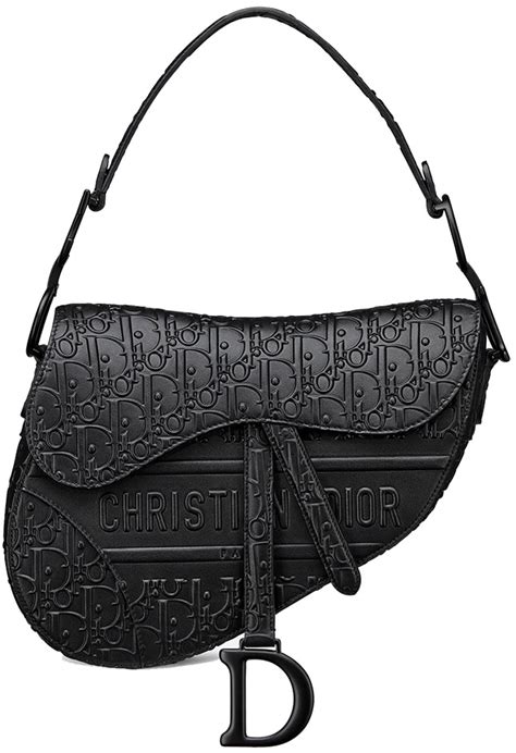 lady dior matte black small|dior matte black saddle bag.